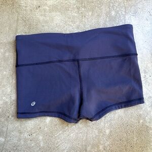 Super short lululemon reversible shorts
